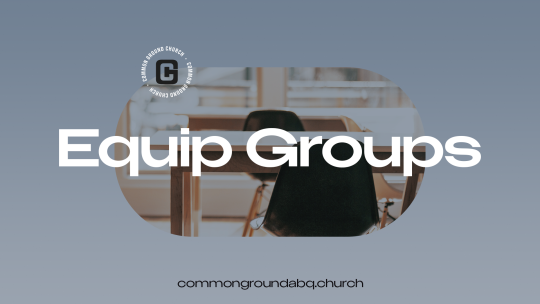 Equip groups at CGC