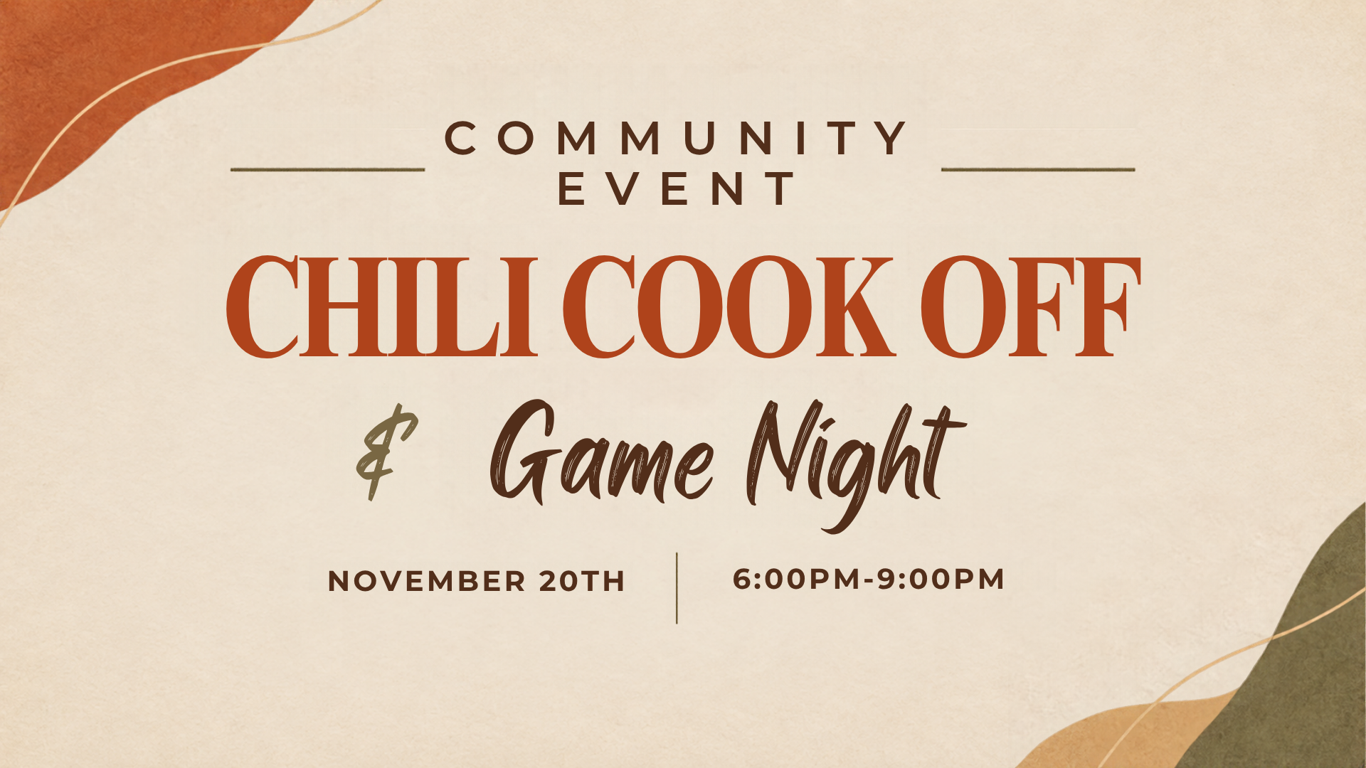 All Church Community Event
